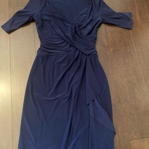 Chaps V-neck flounce dress size Xs